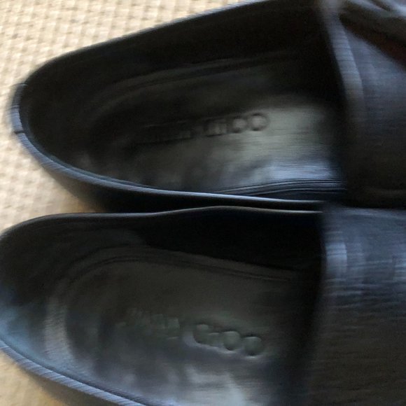 Jimmy Choo Men\'s Black Leather Tassel Shoes main image 11